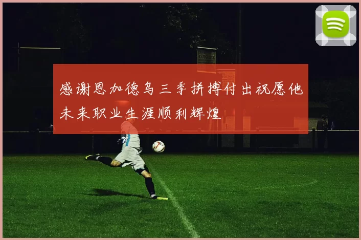 感谢恩加德乌三季拼搏付出祝愿他未来职业生涯顺利辉煌